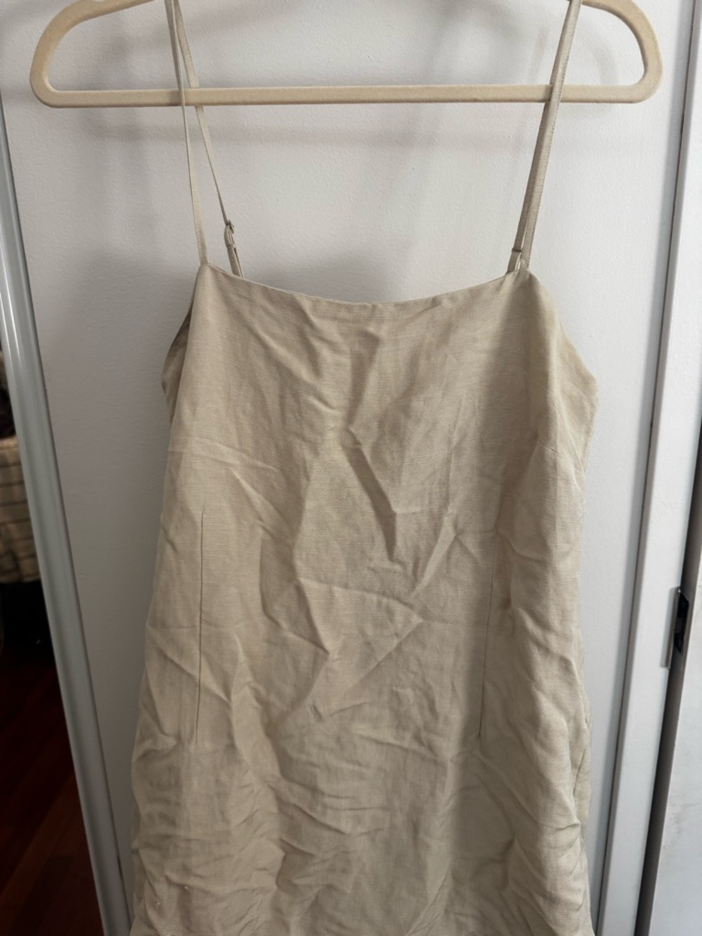 OAK + FORT LINEN BLEND MAXI DRESS - Picture 3 of 8